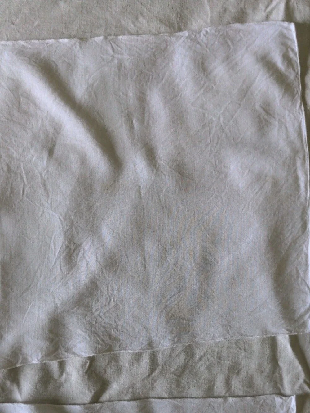 Vintage White Handkerchief Set Of 4- Classic Linen Look